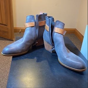 Grey booties by Comfortiva size 11